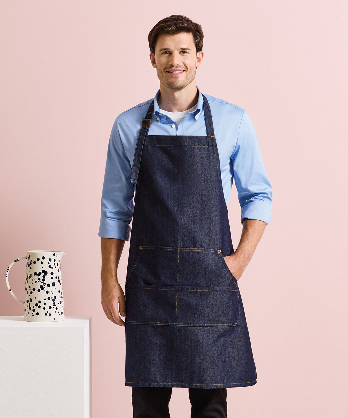 Premier Jeans Stitch Bib Apron Garment