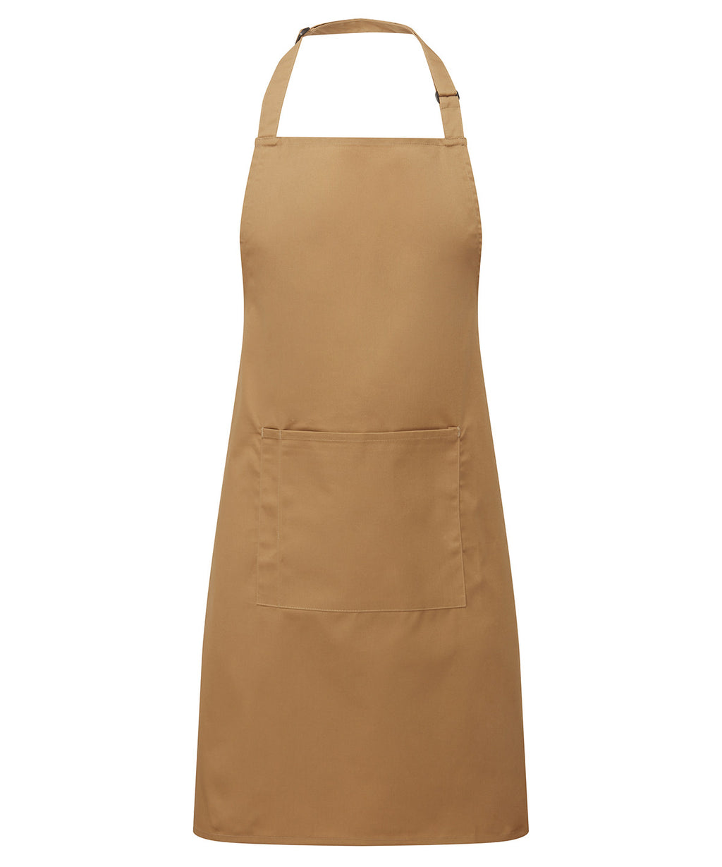 Premier Colours Bib Apron with Pocket Garment – Custom Embroidered & Printed Aprons
