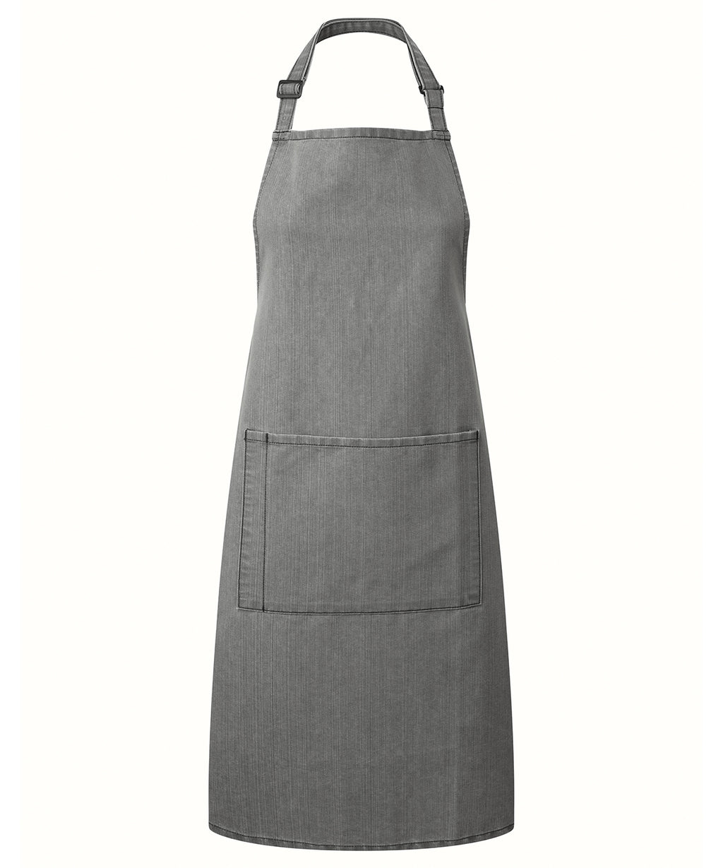 Premier Colours Bib Apron with Pocket Garment – Custom Embroidered & Printed Aprons