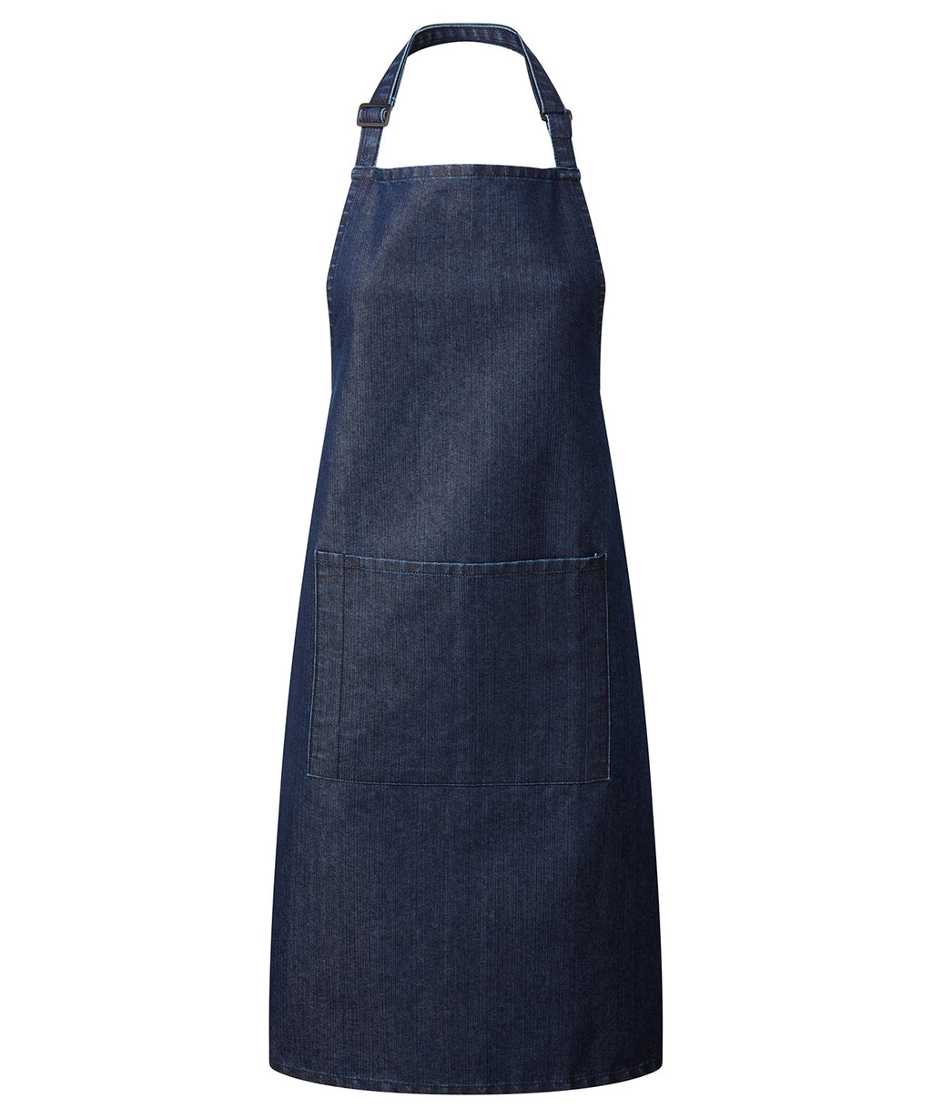 Premier Colours Bib Apron with Pocket Garment – Custom Embroidered & Printed Aprons