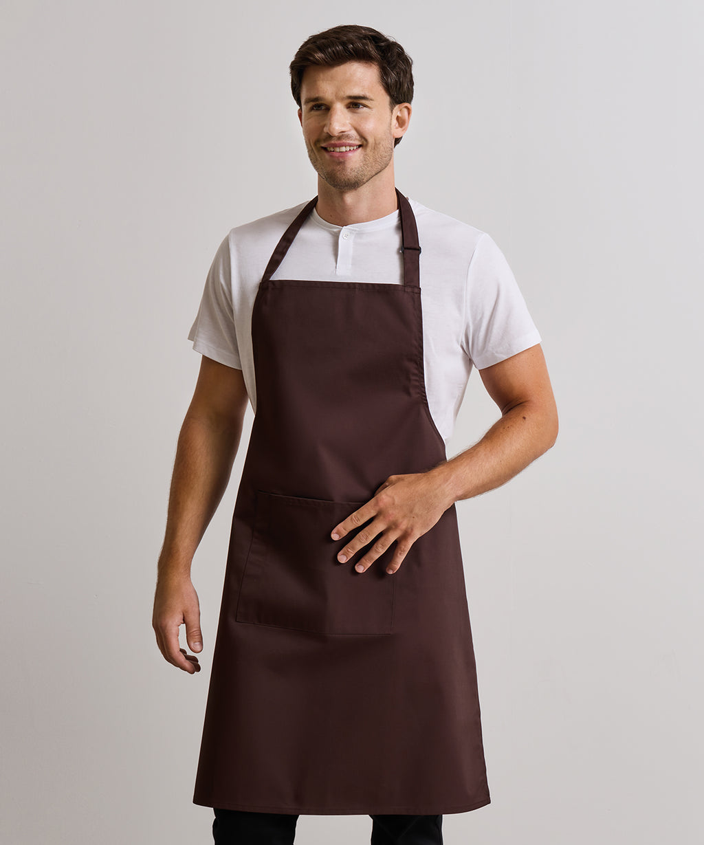 Premier Colours Bib Apron with Pocket Garment