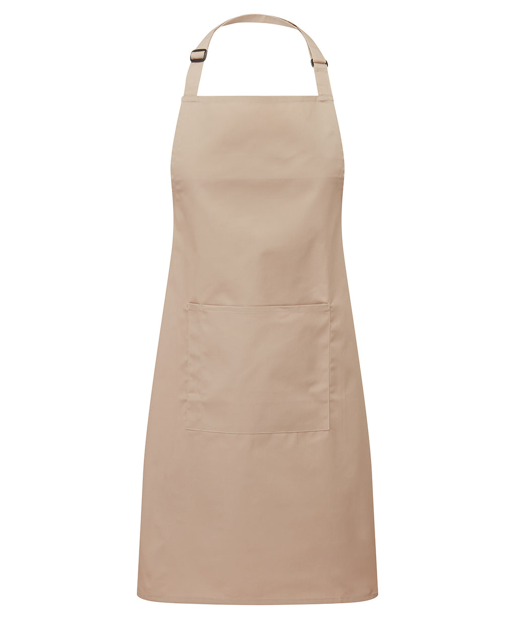 Premier Colours Bib Apron with Pocket Garment – Custom Embroidered & Printed Aprons