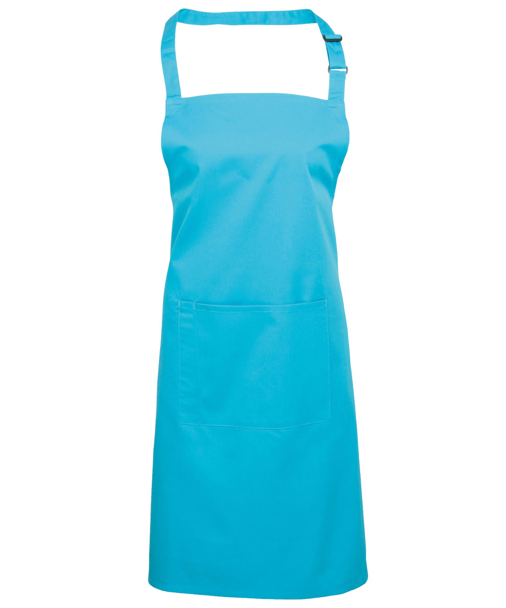 Premier Colours Bib Apron with Pocket Garment – Custom Embroidered & Printed Aprons
