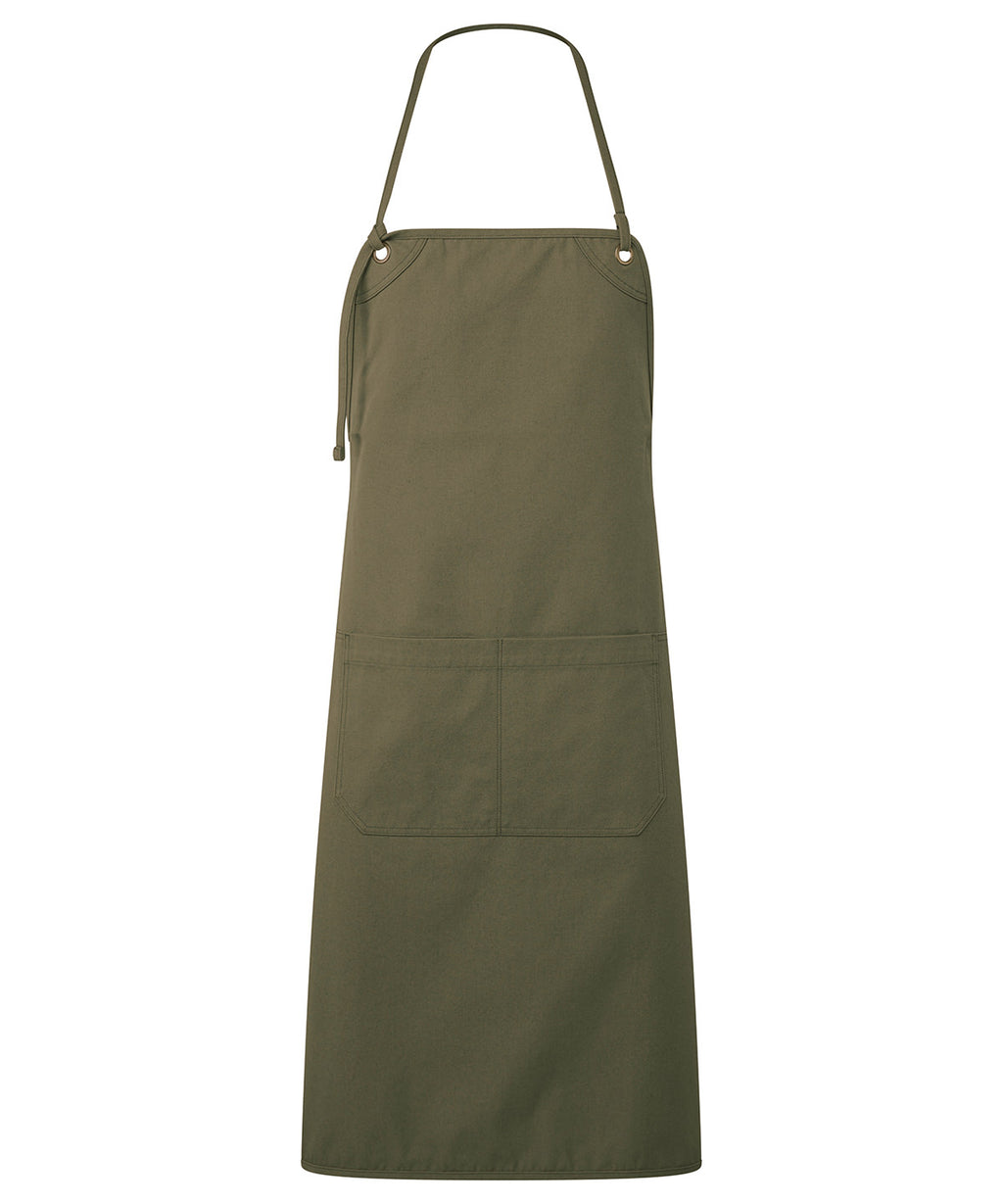 Premier ‘Artisan’s Choice’ Double-pocket Canvas Apron Garment – Custom Embroidered & Printed Aprons