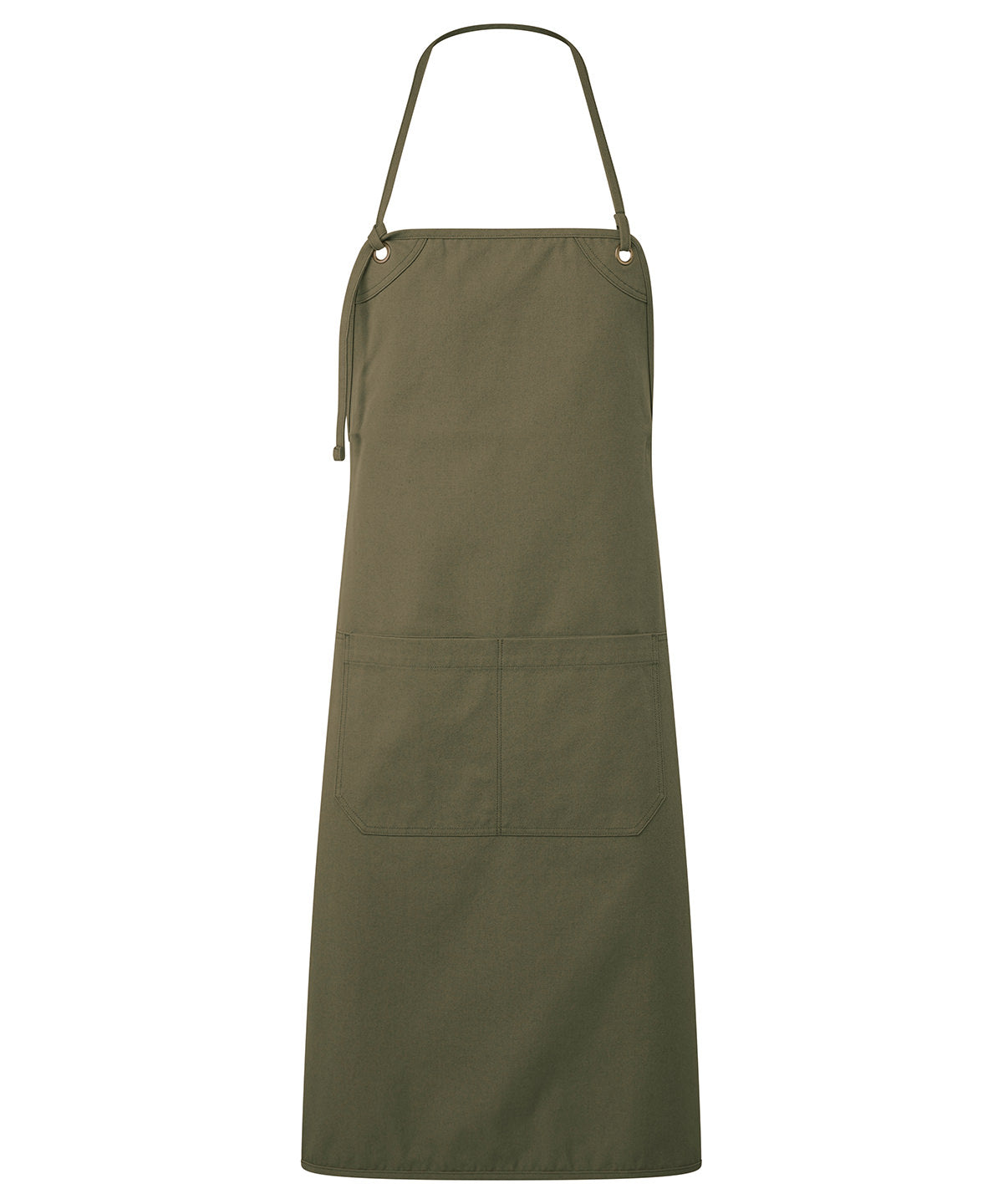 Premier ‘Artisan’s Choice’ Double-pocket Canvas Apron Garment – Custom Embroidered & Printed Aprons