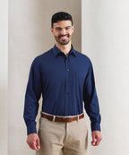 Premier Long Sleeve Poplin Shirt – Custom Embroidered & Printed Shirts