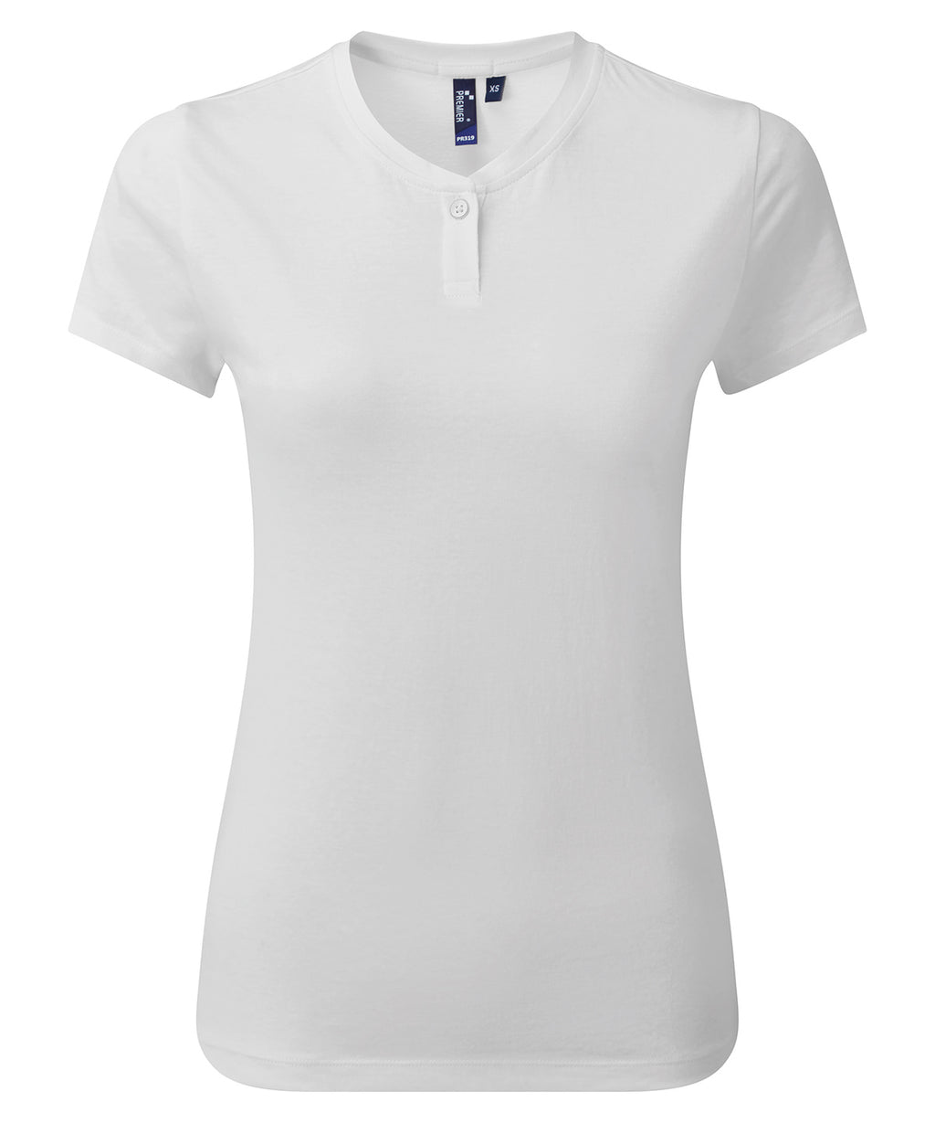 Premier Women’s Cotton Rich‘Comis’ Tee – Custom Embroidered & Printed T-Shirts