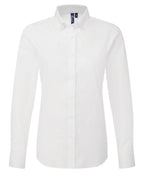 Premier Women’s ‘Supreme’ Oxford Long Sleeve Shirt – Custom Embroidered & Printed Shirts