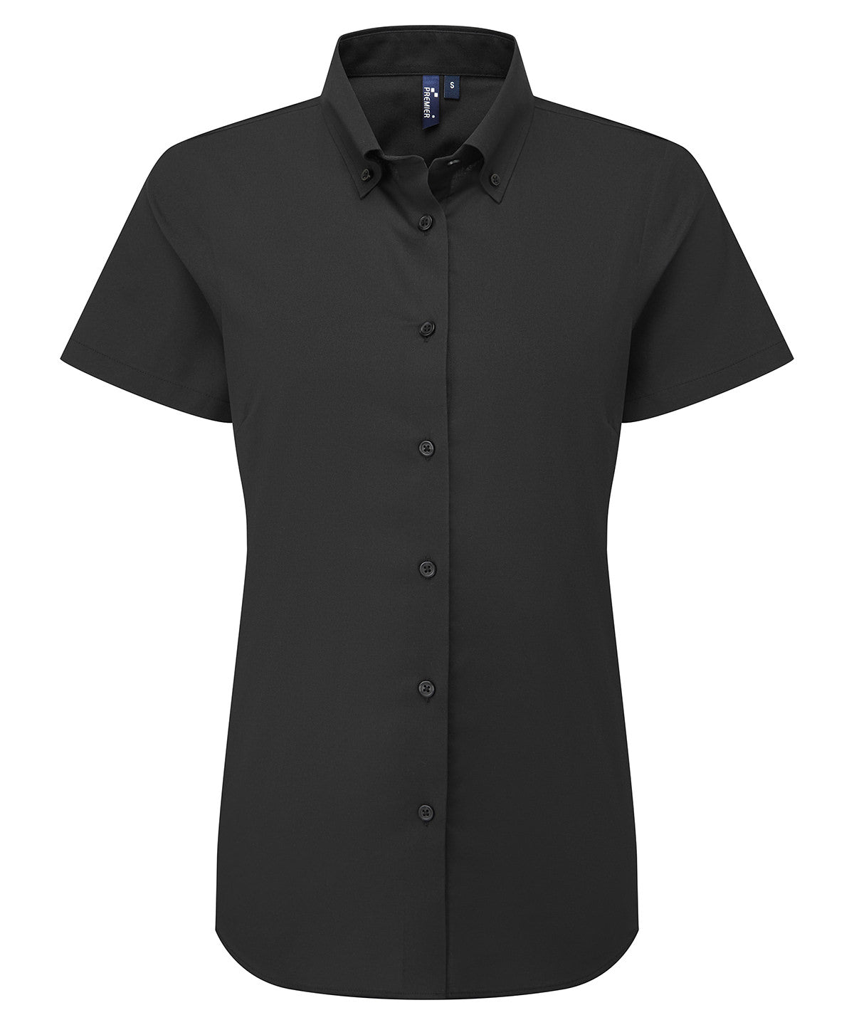Premier Women’s ‘Supreme’ Oxford Short Sleeve Shirt – Custom Embroidered & Printed Shirts