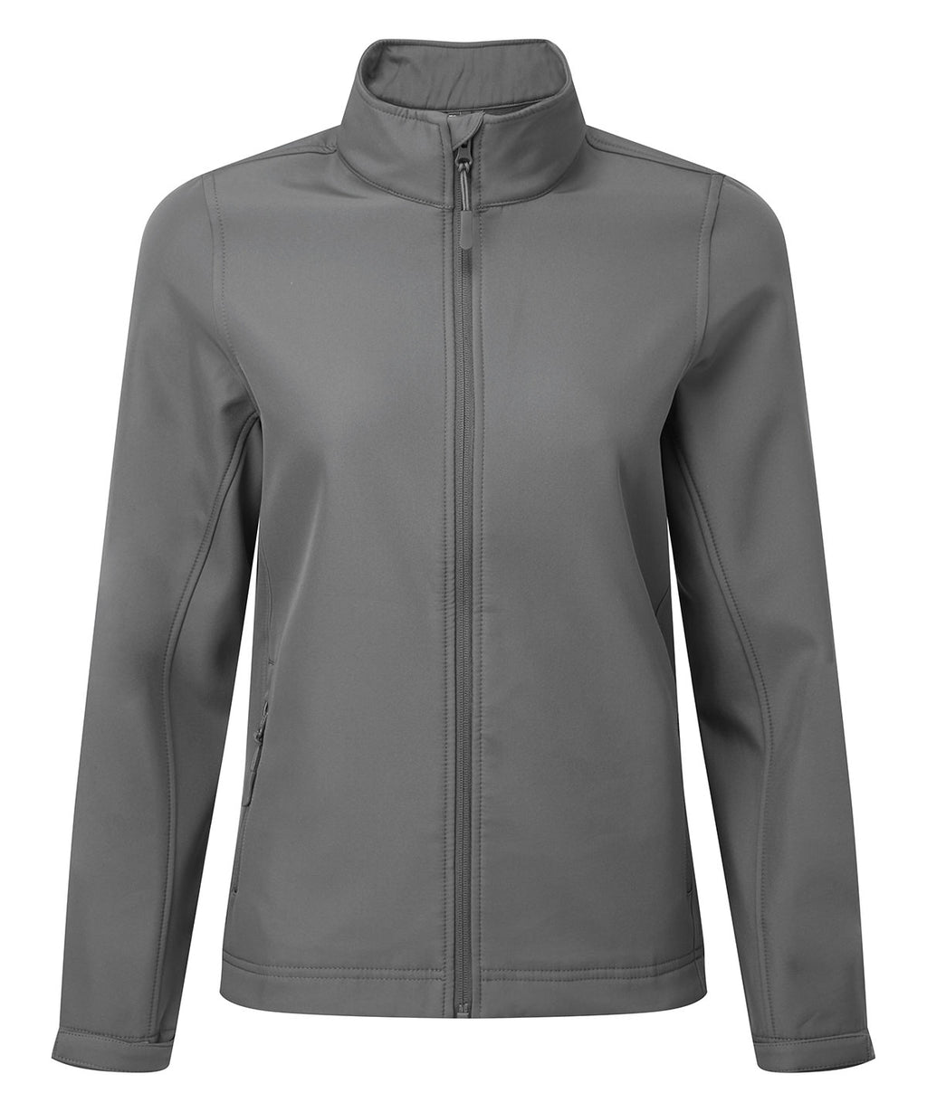 Premier Women’s Windchecker® Printable and Recycled Softshell Jacket – Custom Embroidered & Printed Softshell Jackets