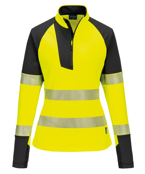 Portwest Women’s PW3 Hi-vis ¼-zip Sweatshirt (T173) – Custom Embroidered & Printed Sweatshirts