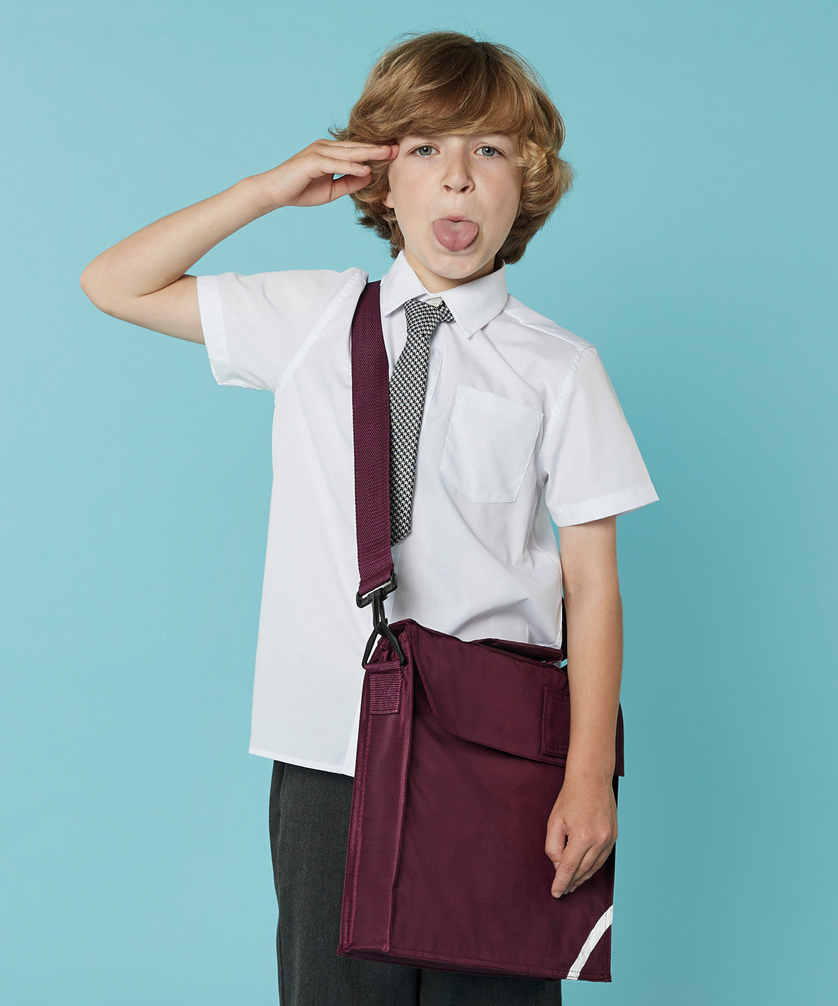 Quadra Junior Book Bag with Strap