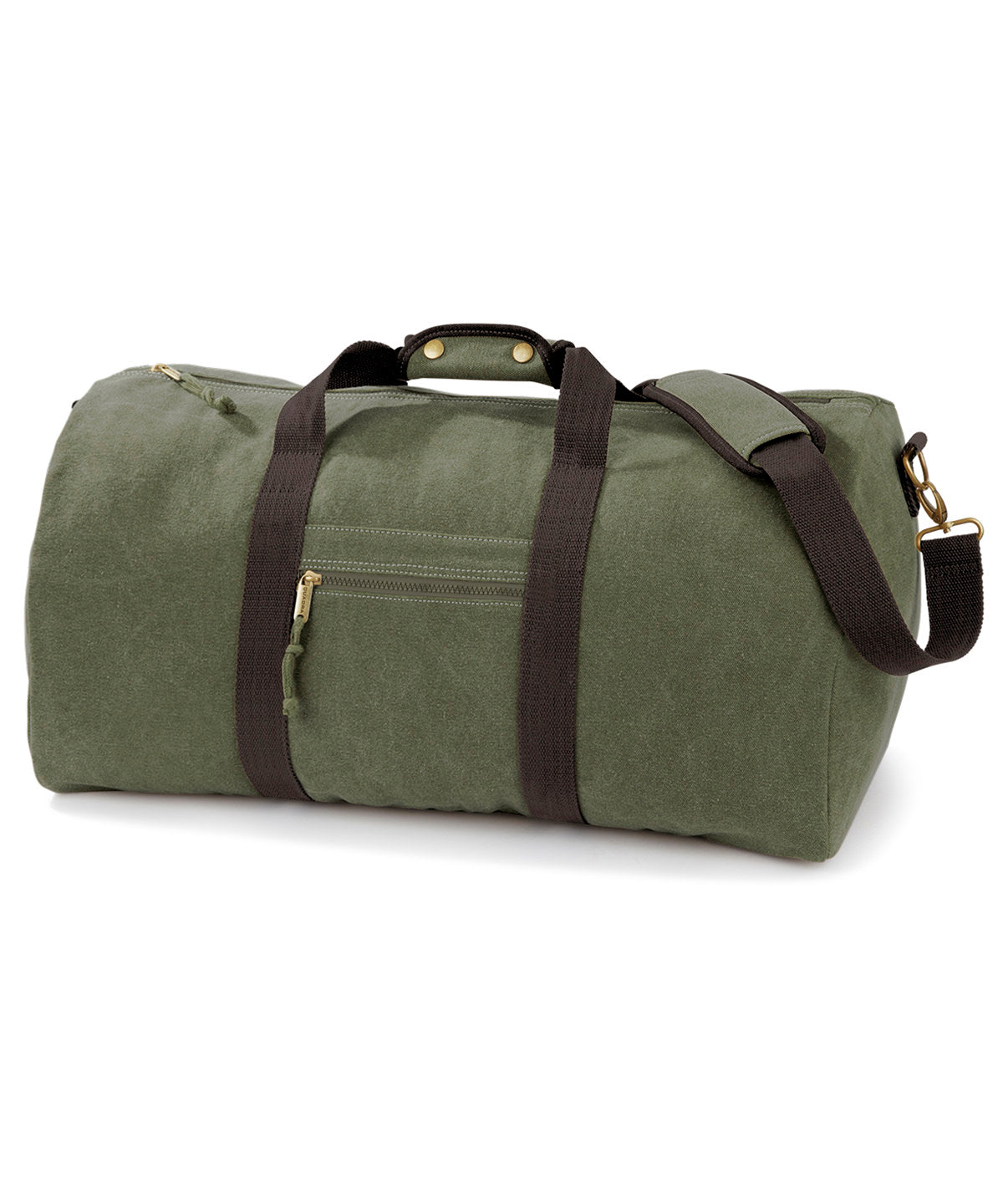 Quadra Vintage Canvas Holdall Bag