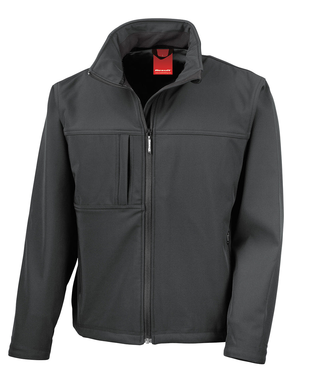 Result Classic Softshell Jacket – Custom Embroidered & Printed Softshell Jackets