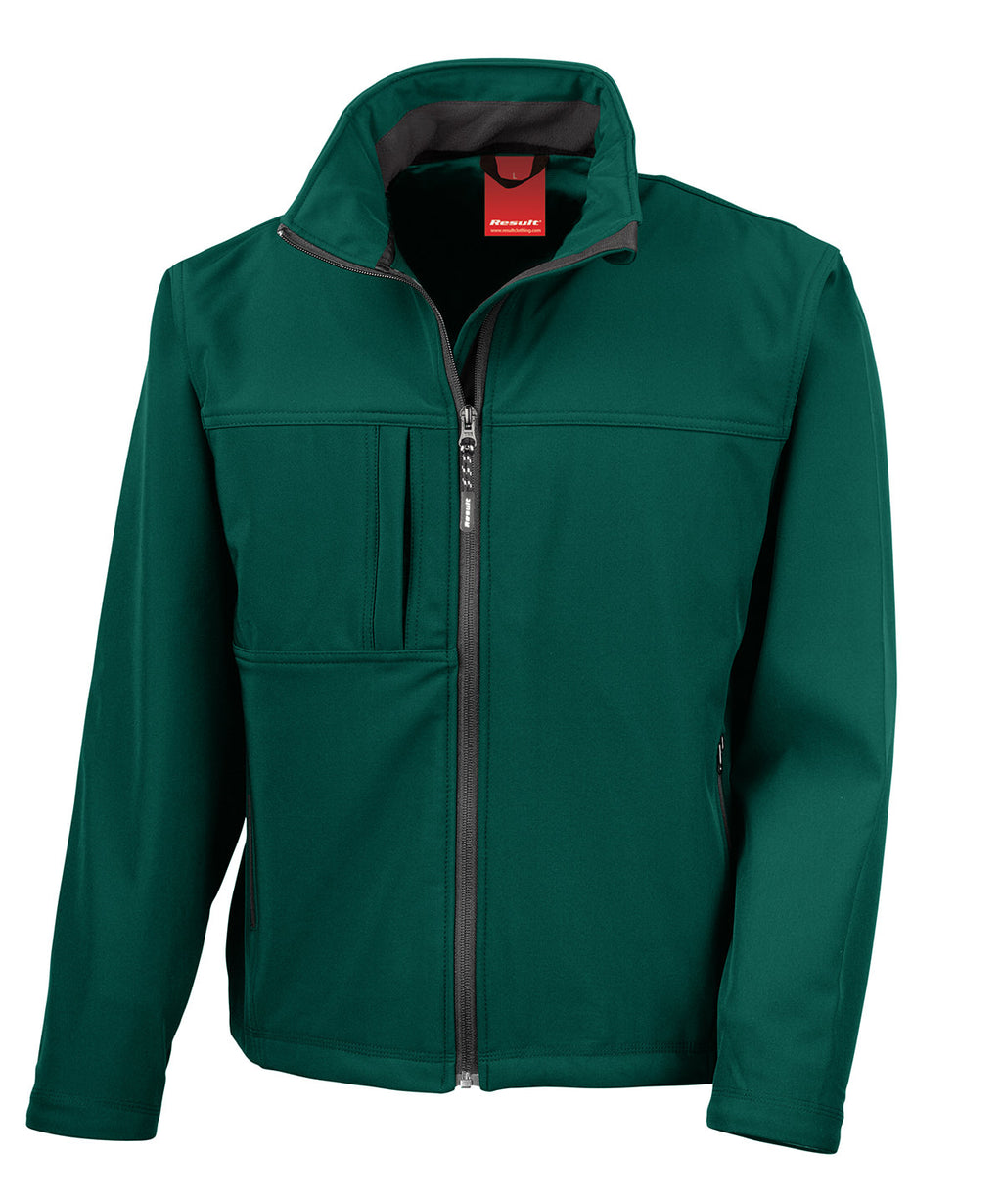 Result Classic Softshell Jacket – Custom Embroidered & Printed Softshell Jackets