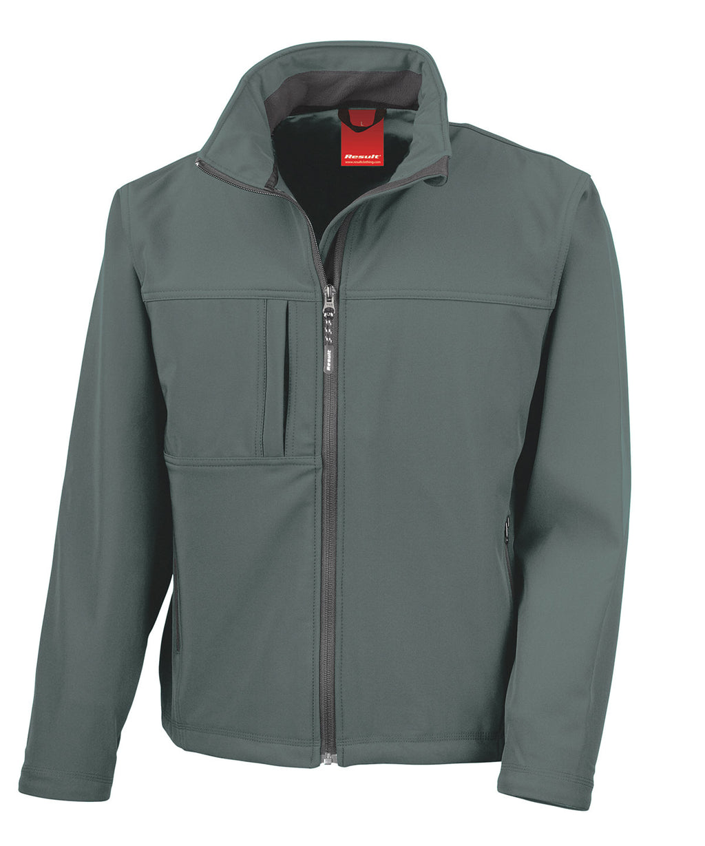 Result Classic Softshell Jacket – Custom Embroidered & Printed Softshell Jackets