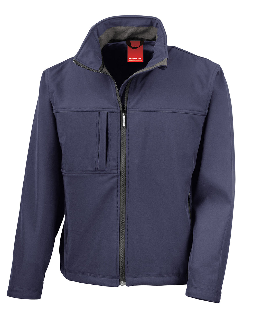 Result Classic Softshell Jacket – Custom Embroidered & Printed Softshell Jackets