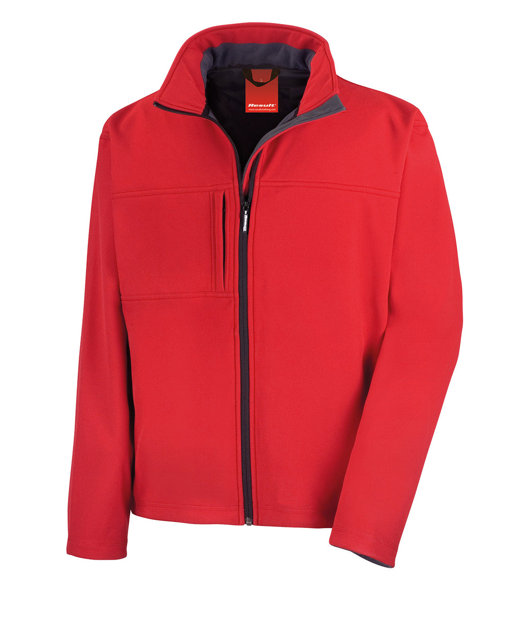 Result Classic Softshell Jacket – Custom Embroidered & Printed Softshell Jackets