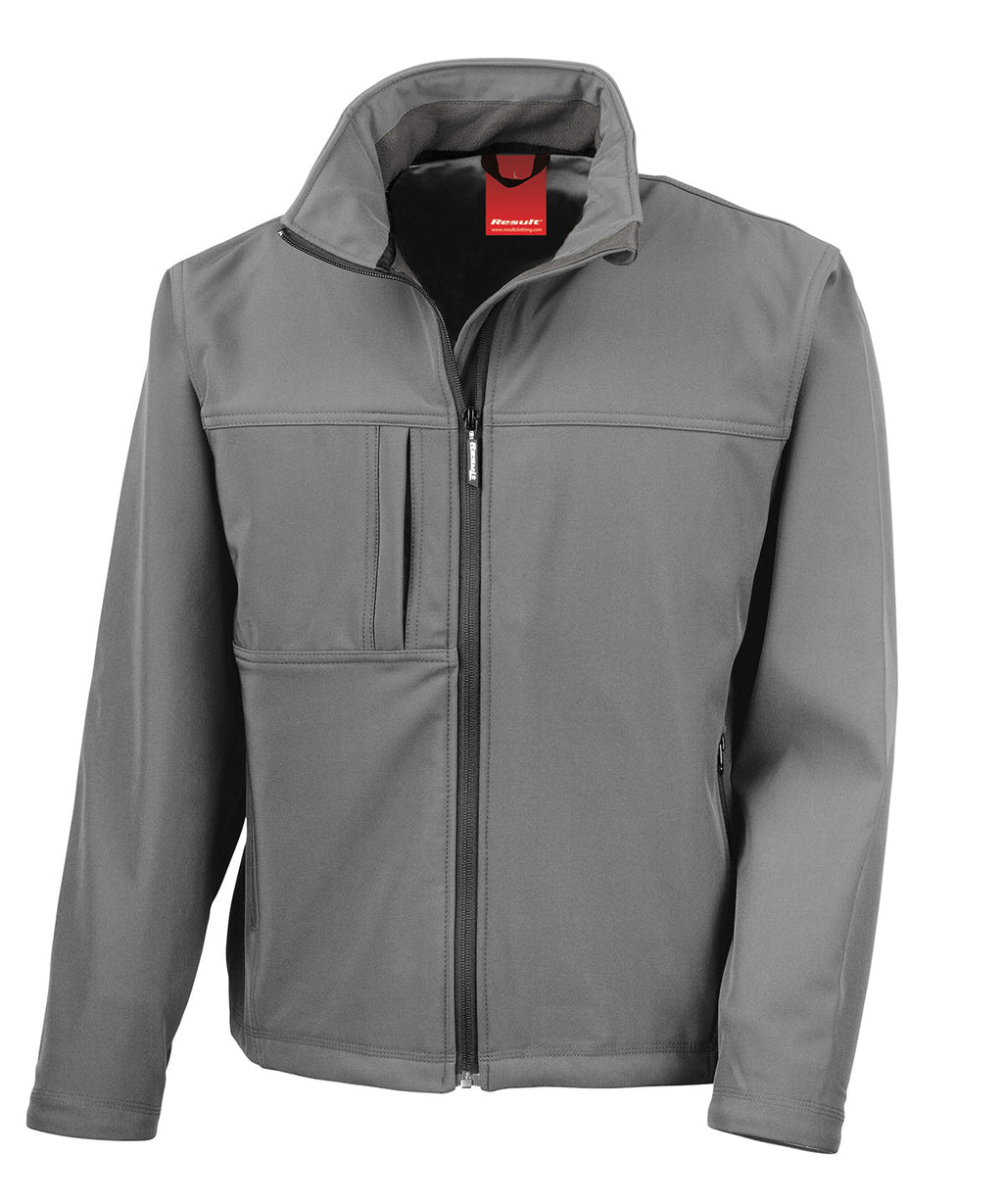 Result Classic Softshell Jacket – Custom Embroidered & Printed Softshell Jackets