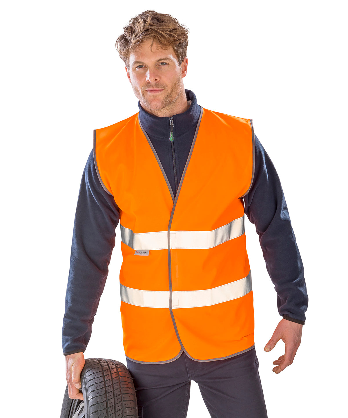 Result Safeguard Motorist Safety Vest Garment