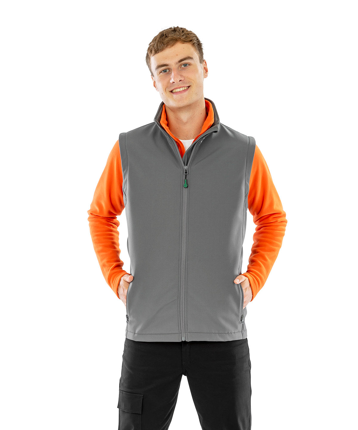 Result Recycled Men's Recycled 2-layer Printable Softshell Bodywarmer Gilet
