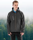 Result Recycled 3-layer Recycled Printable Casual Hooded Softshell
