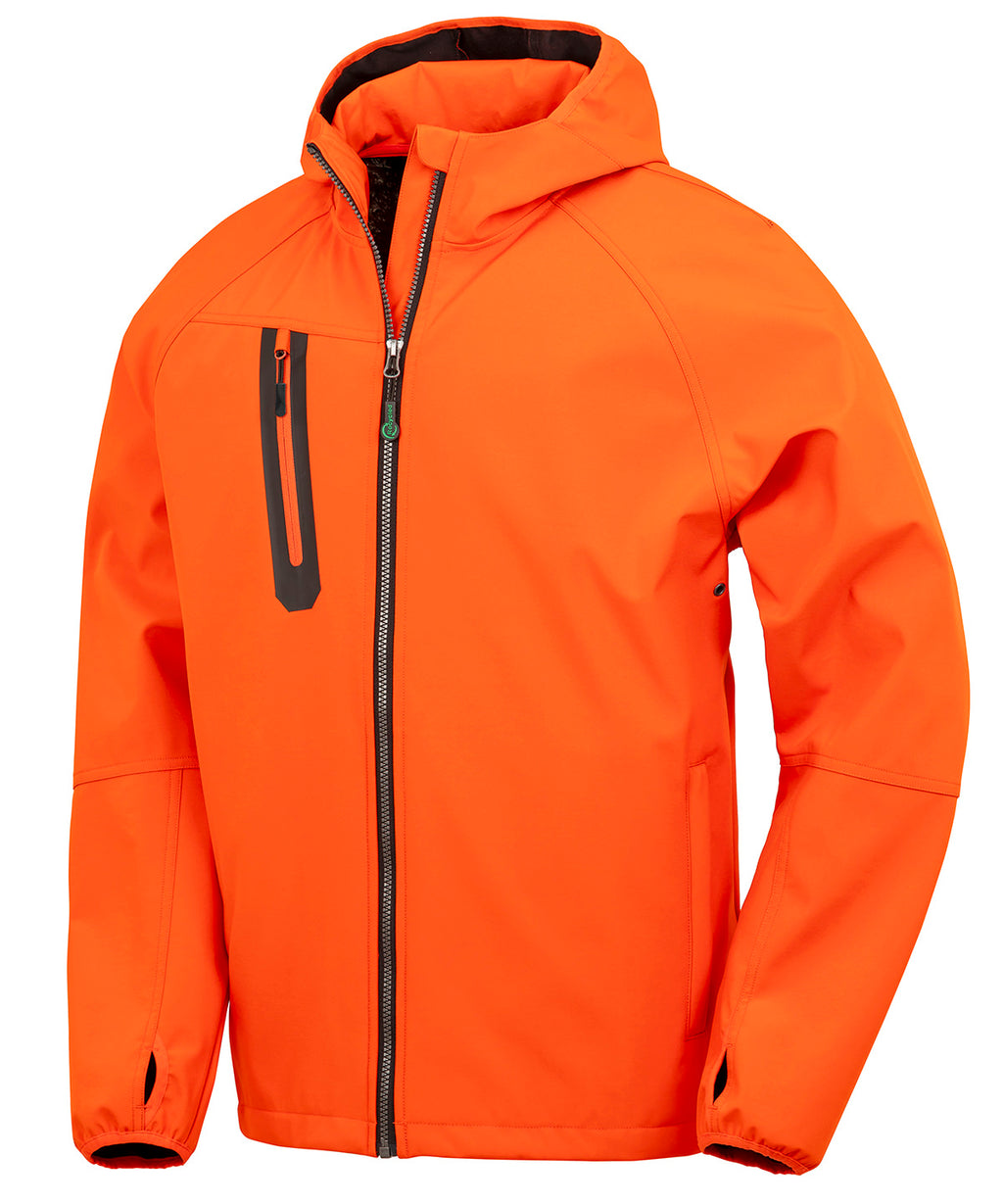 Result Recycled 3-layer Recycled Printable Casual Hooded Softshell – Custom Embroidered & Printed Softshell Jackets