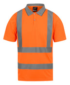 Regatta High Visibility Hi-vis Pro Contract Polo Shirt – Custom Embroidered & Printed Polo Shirts