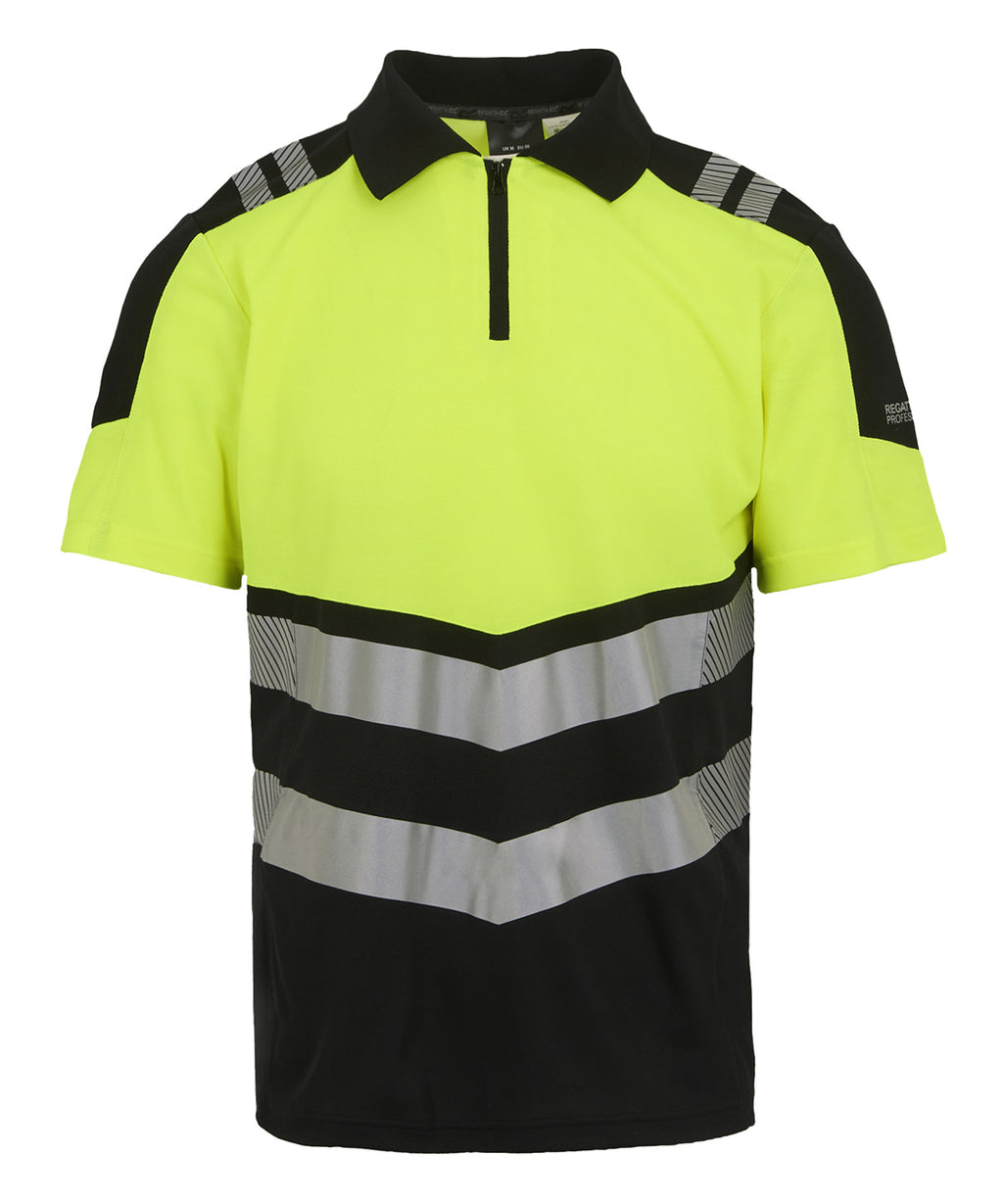 Regatta High Visibility Hi-Vis X-Pro Polo (Class 1) – Custom Embroidered & Printed Polo Shirts