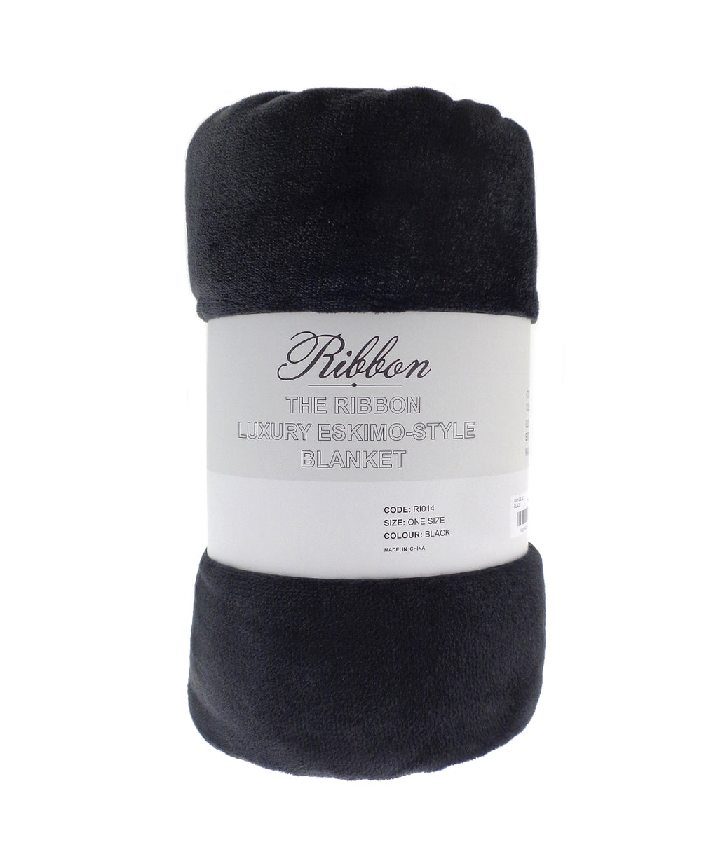 Ribbon Eskimo-style Blanket Garment – Custom Embroidered & Printed Blankets