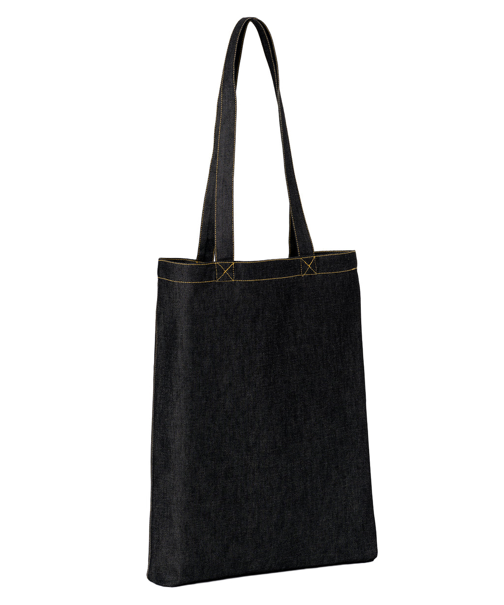 Nutshell® Denim ‘flat Base’ Shopper Bag – Custom Embroidered & Printed Bags