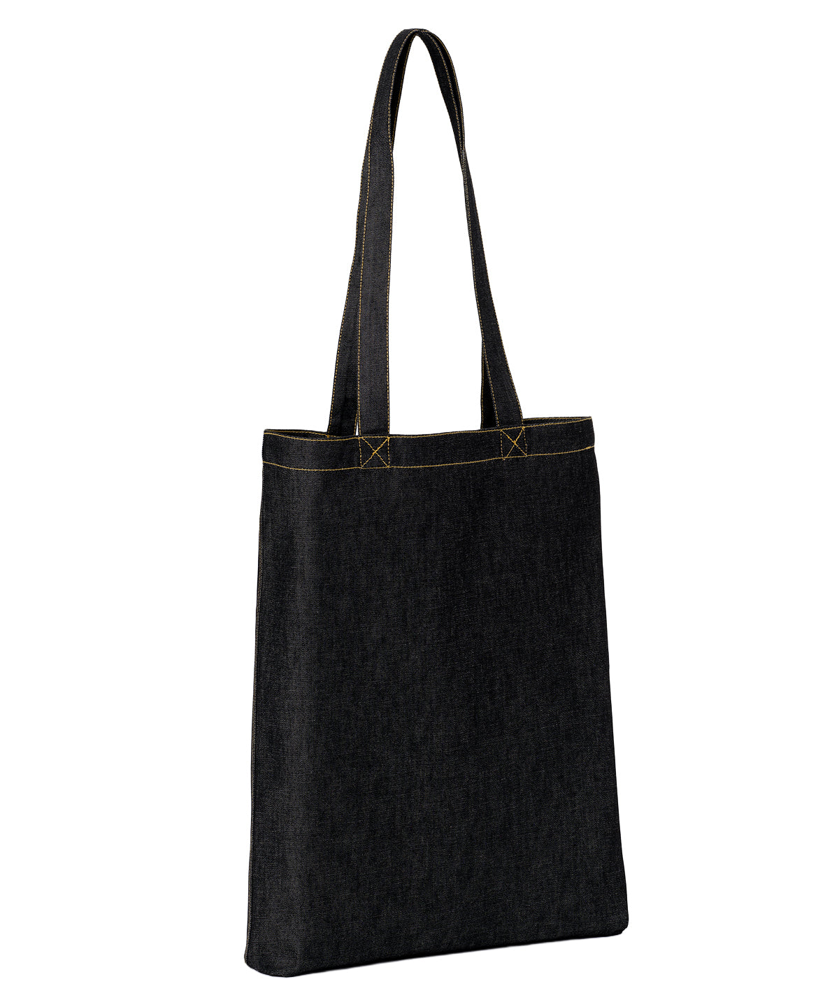 Nutshell® Denim ‘flat Base’ Shopper Bag – Custom Embroidered & Printed Bags