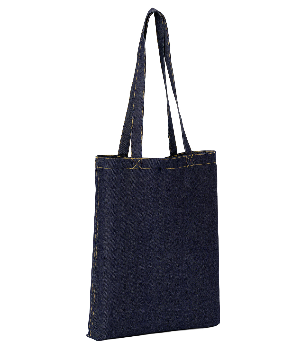 Nutshell® Denim ‘flat Base’ Shopper Bag – Custom Embroidered & Printed Bags