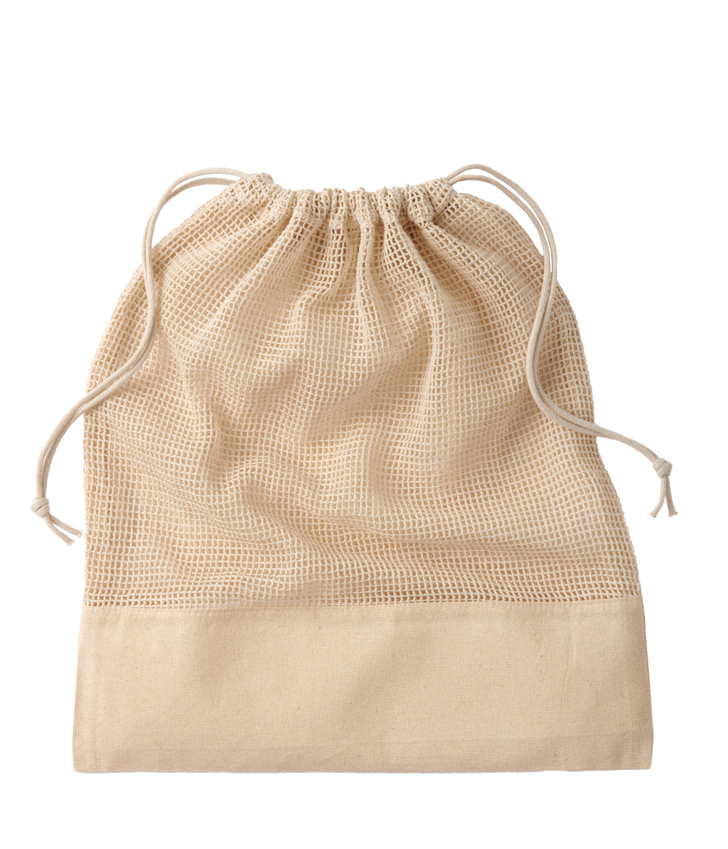 Nutshell® Cotton Mesh Bag – Custom Embroidered & Printed Bags