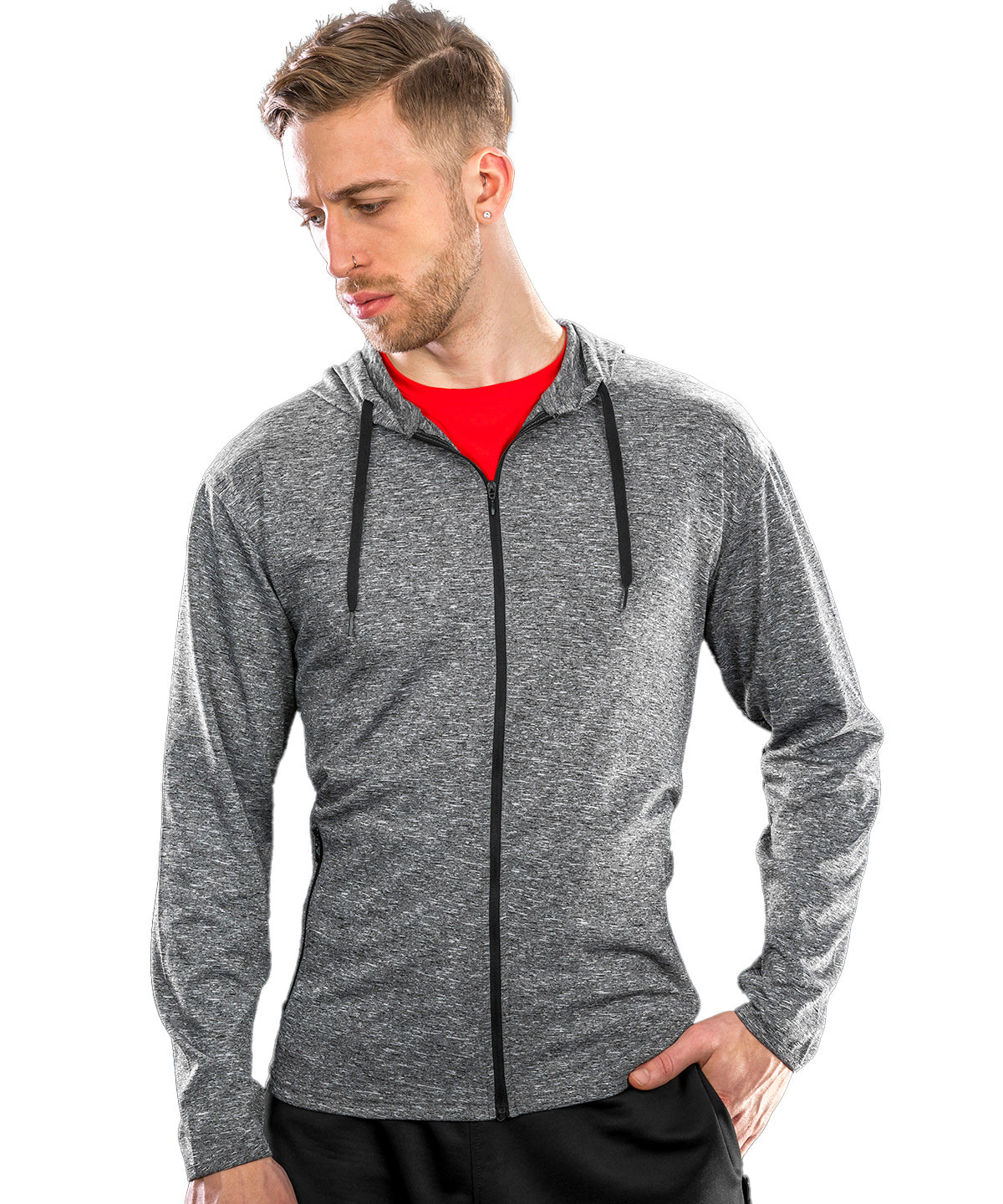 Spiro Hooded Tee Jacket