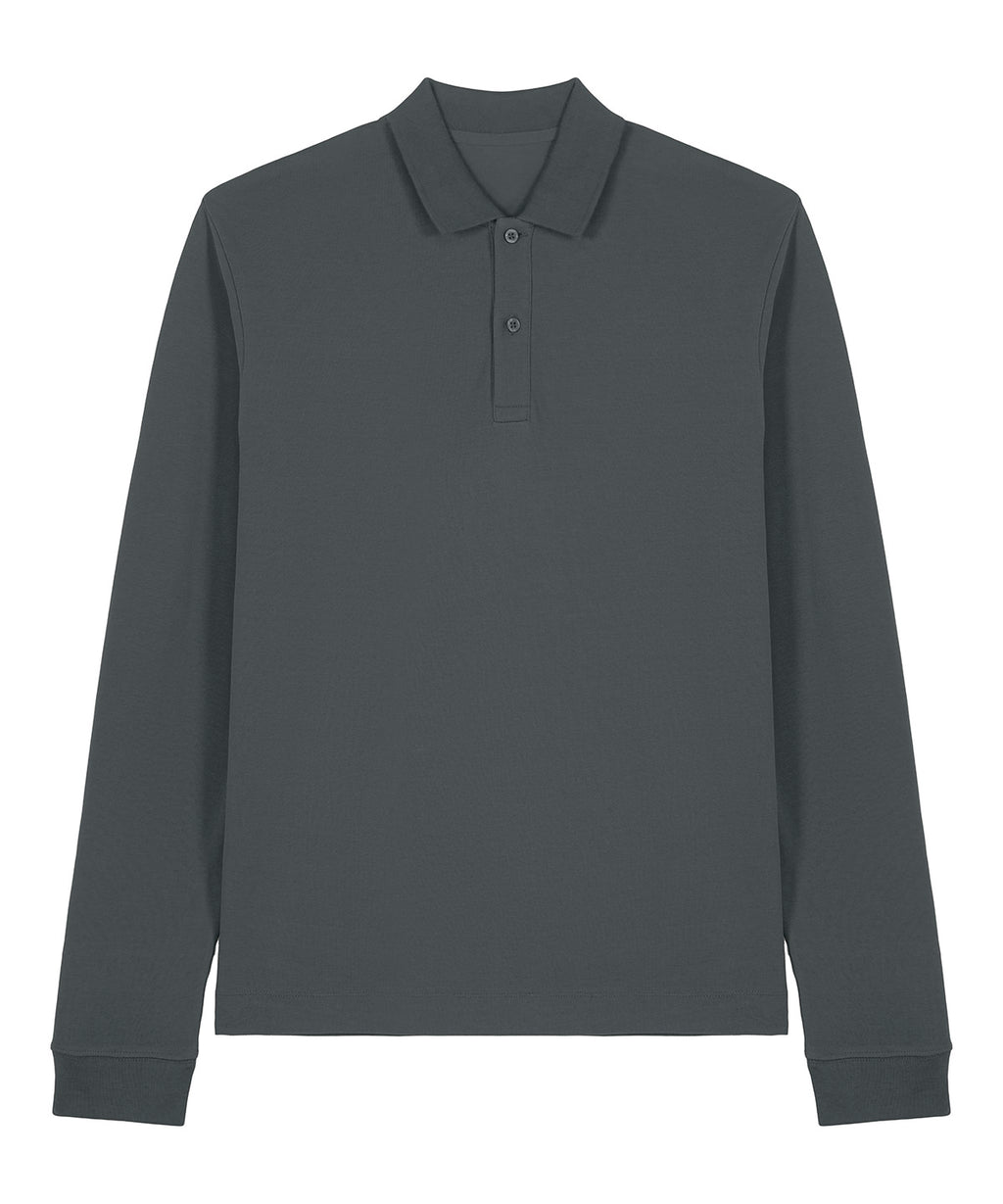 Stanley/Stella Prepster 2.0 Long Sleeve (STPU223) Polo Shirt – Custom Embroidered & Printed Polo Shirts
