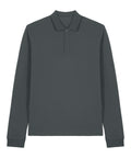 Stanley/Stella Prepster 2.0 Long Sleeve (STPU223) Polo Shirt – Custom Embroidered & Printed Polo Shirts