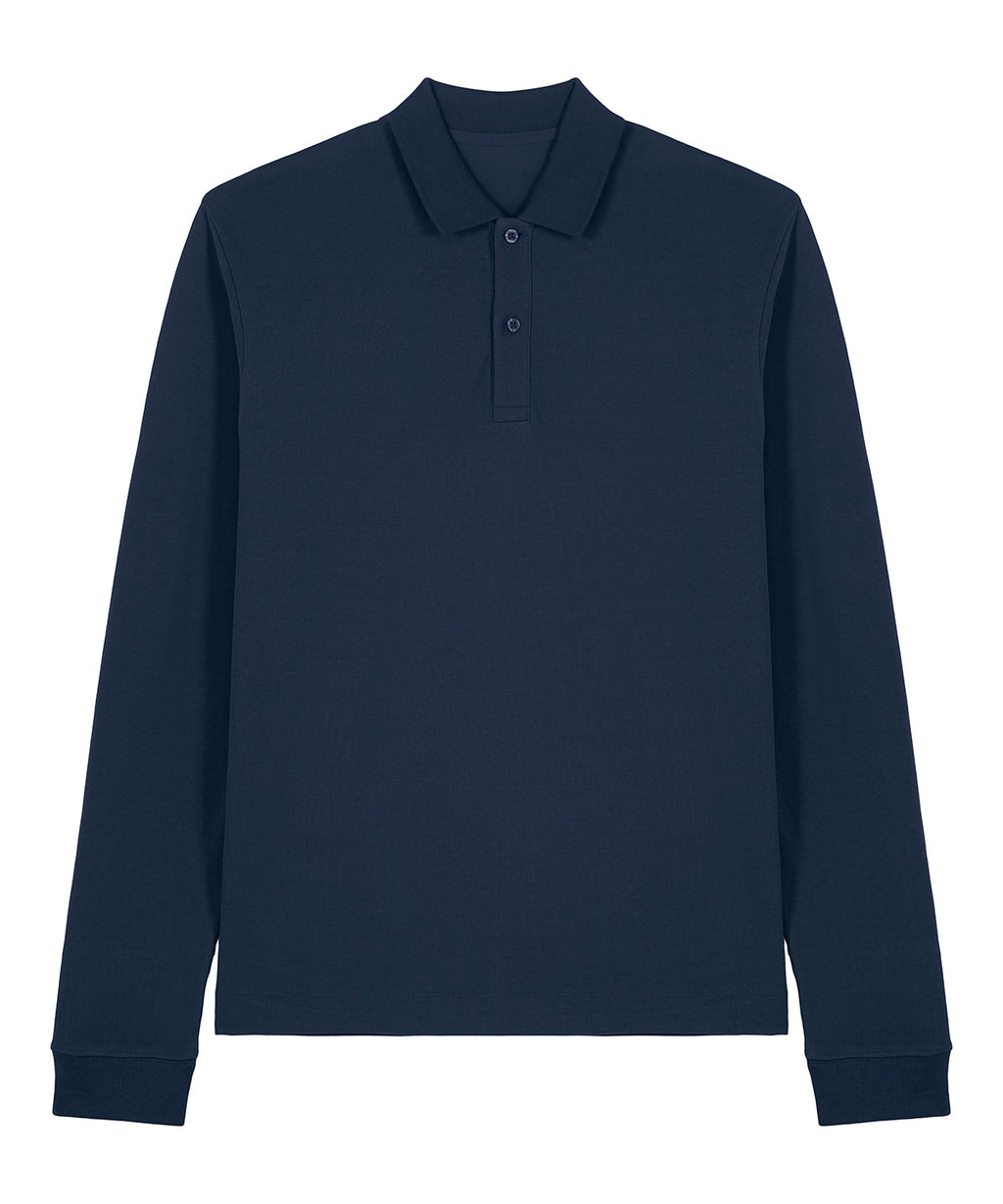 Stanley/Stella Prepster 2.0 Long Sleeve (STPU223) Polo Shirt – Custom Embroidered & Printed Polo Shirts