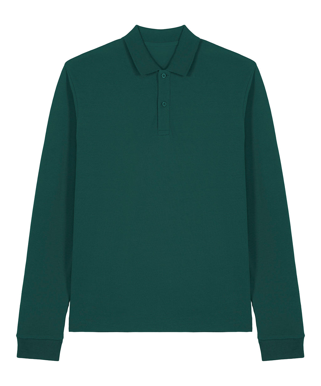 Stanley/Stella Prepster 2.0 Long Sleeve (STPU223) Polo Shirt – Custom Embroidered & Printed Polo Shirts
