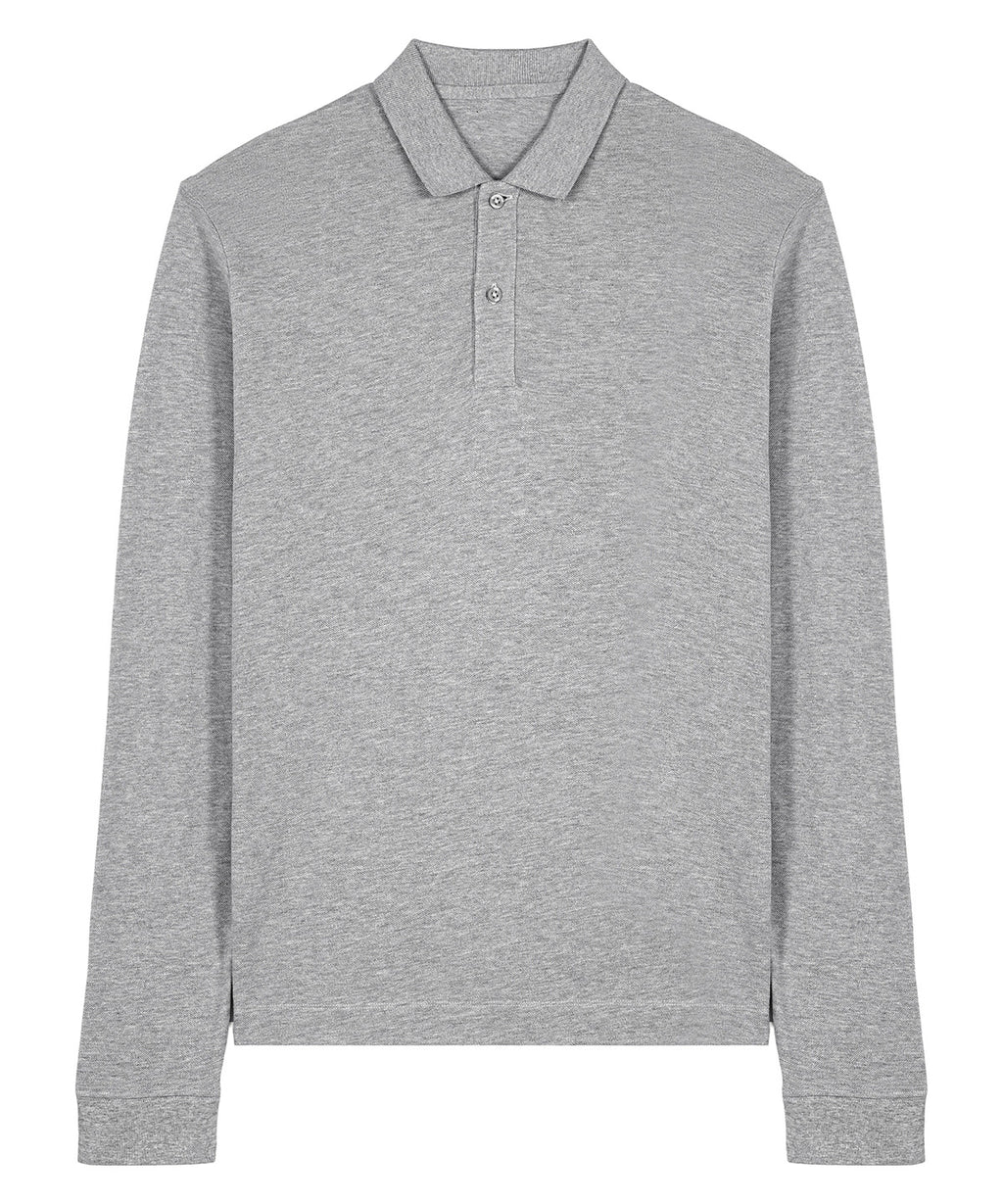Stanley/Stella Prepster 2.0 Long Sleeve (STPU223) Polo Shirt – Custom Embroidered & Printed Polo Shirts