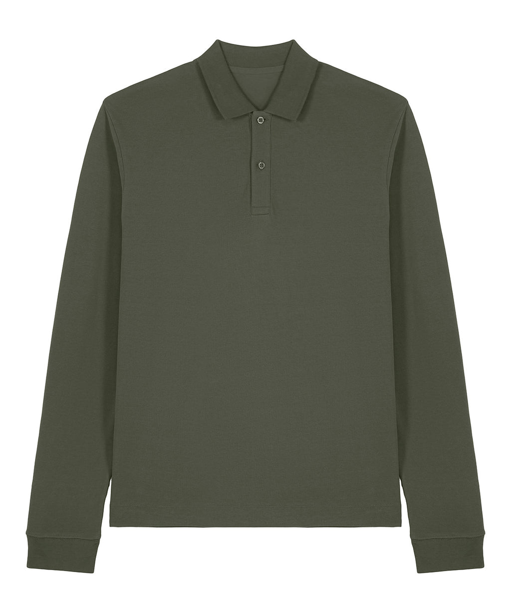 Stanley/Stella Prepster 2.0 Long Sleeve (STPU223) Polo Shirt – Custom Embroidered & Printed Polo Shirts