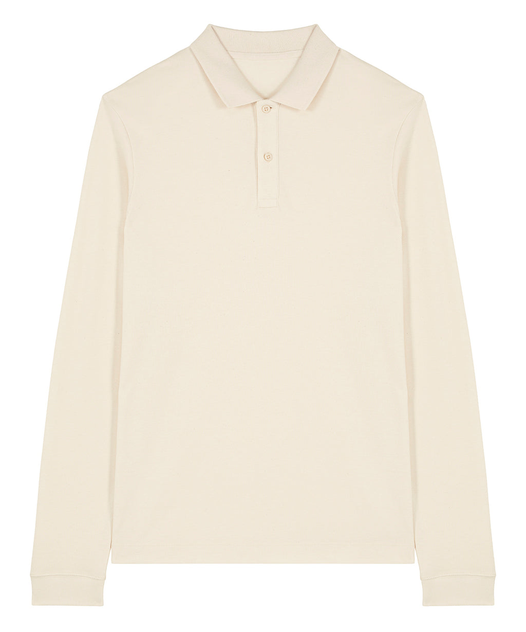 Stanley/Stella Prepster 2.0 Long Sleeve (STPU223) Polo Shirt – Custom Embroidered & Printed Polo Shirts