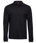 Tee Jays Luxury Stretch Long Sleeve Polo (1406) – Custom Embroidered & Printed Polo Shirts