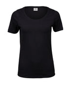 Tee Jays Women’s Stretch Tee (450) – Custom Embroidered & Printed T-Shirts