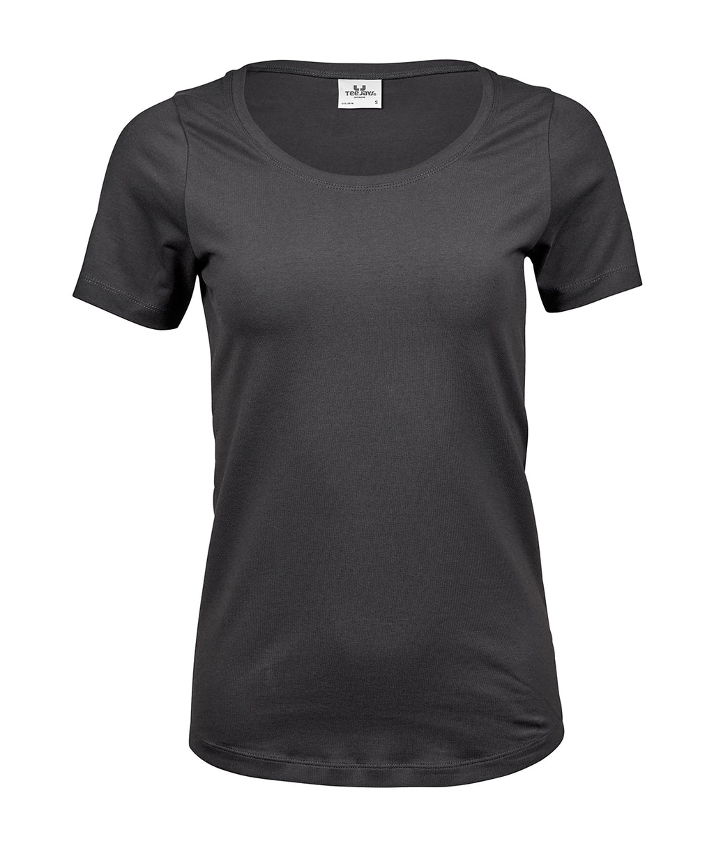 Tee Jays Women’s Stretch Tee (450) – Custom Embroidered & Printed T-Shirts