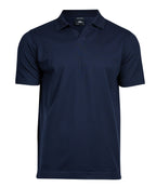 Tee Jays Luxury Stretch V-neck Polo (1404) – Custom Embroidered & Printed Polo Shirts