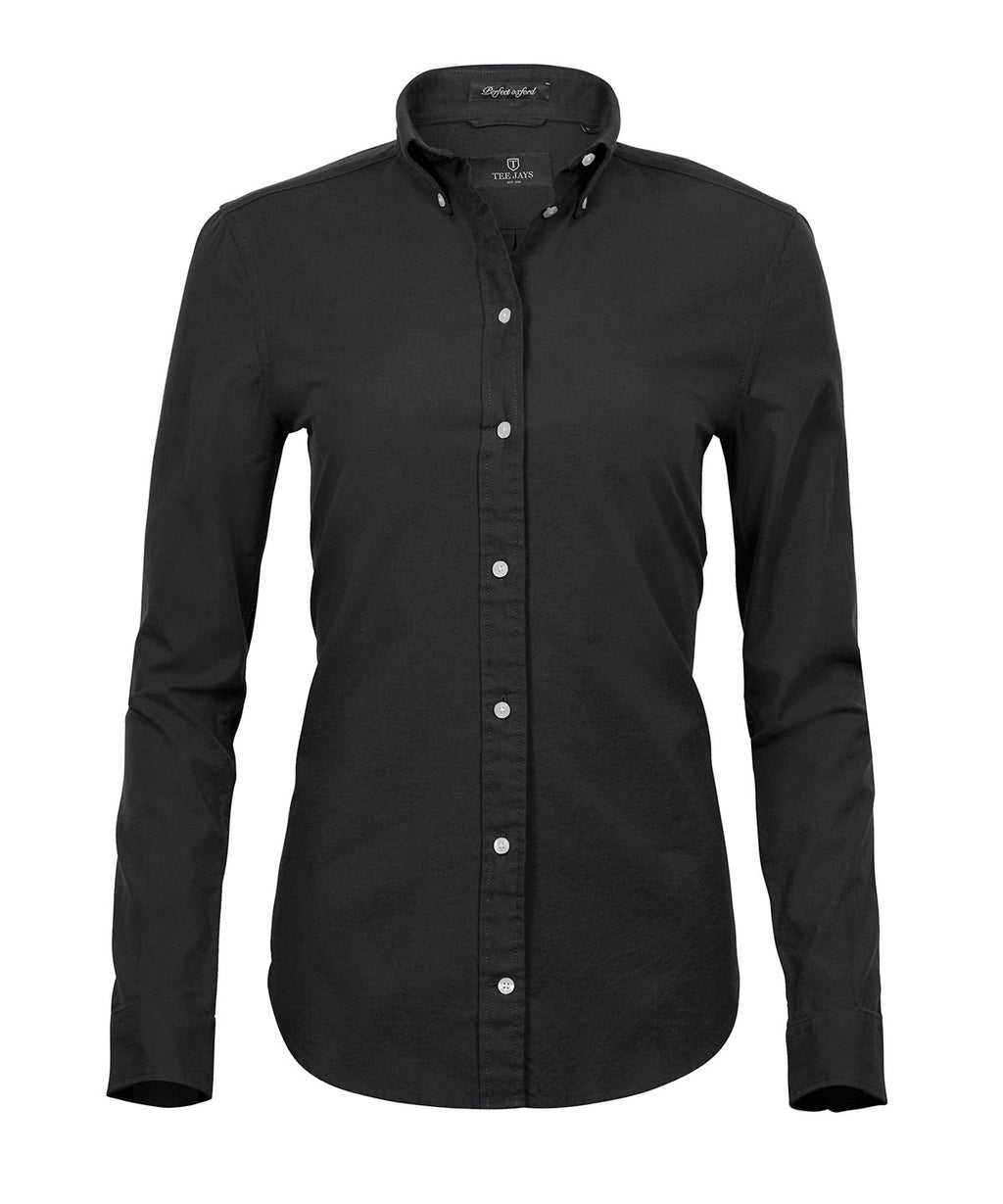 Tee Jays Women’s Perfect Oxford Shirt (4001) – Custom Embroidered & Printed Shirts