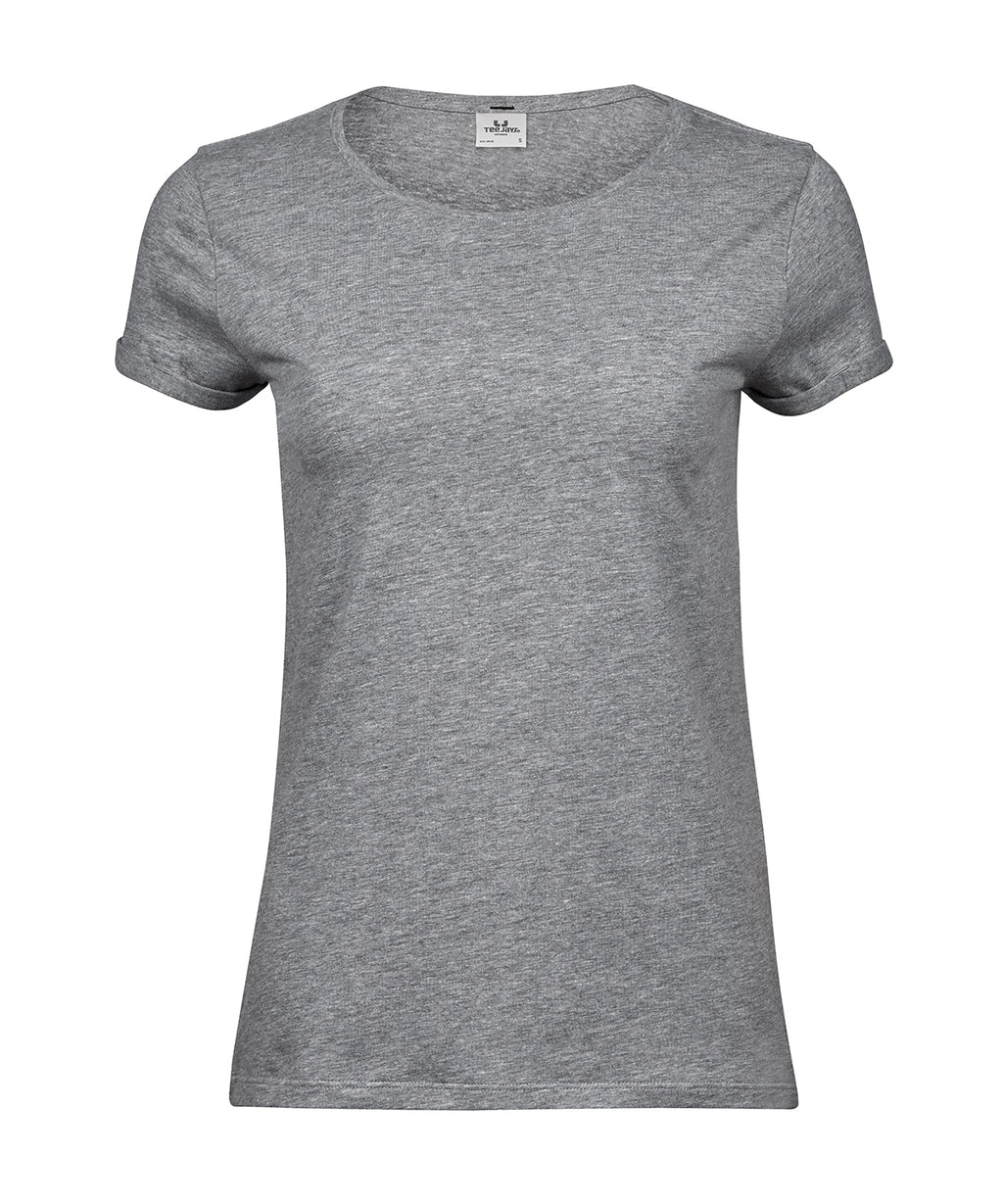 Tee Jays Women’s Roll-up Tee (5063) – Custom Embroidered & Printed T-Shirts