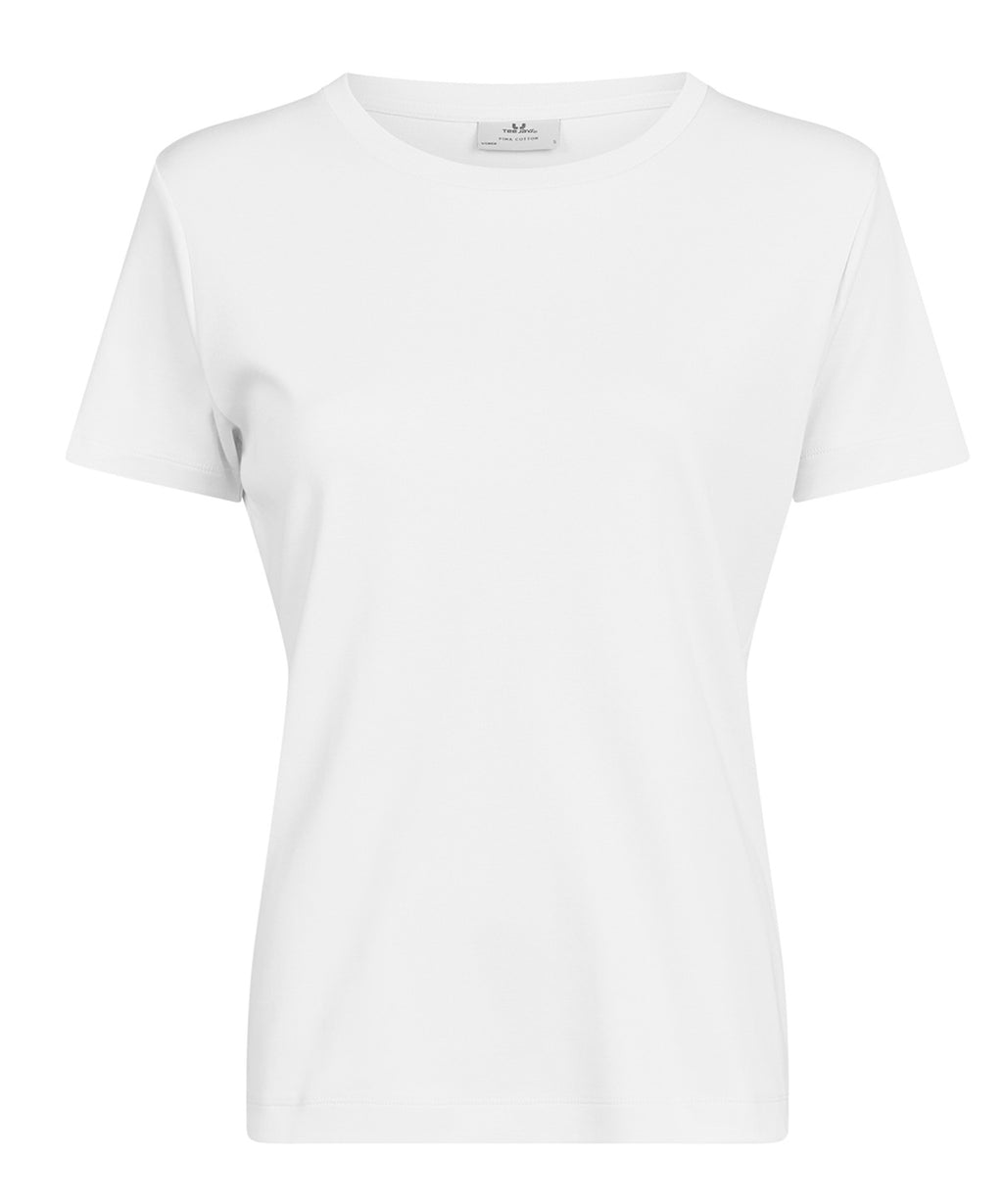 Tee Jays Women’s Pima Cotton Tee (1451) – Custom Embroidered & Printed T-Shirts