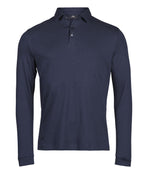 Tee Jays Pima Cotton Long-sleeve Polo (1442) – Custom Embroidered & Printed Polo Shirts
